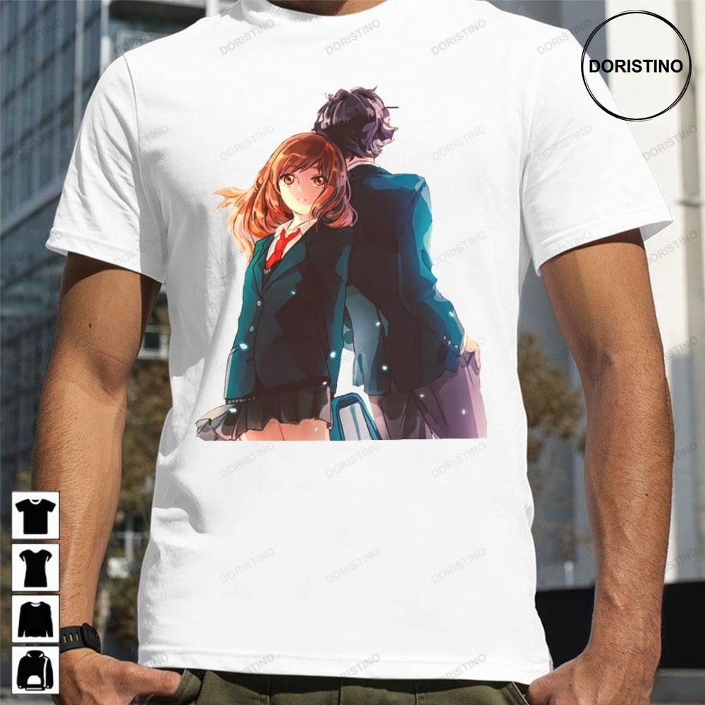 Blue Spring Ride Cute Futaba X Kou Ao Haru Ride Awesome Shirts